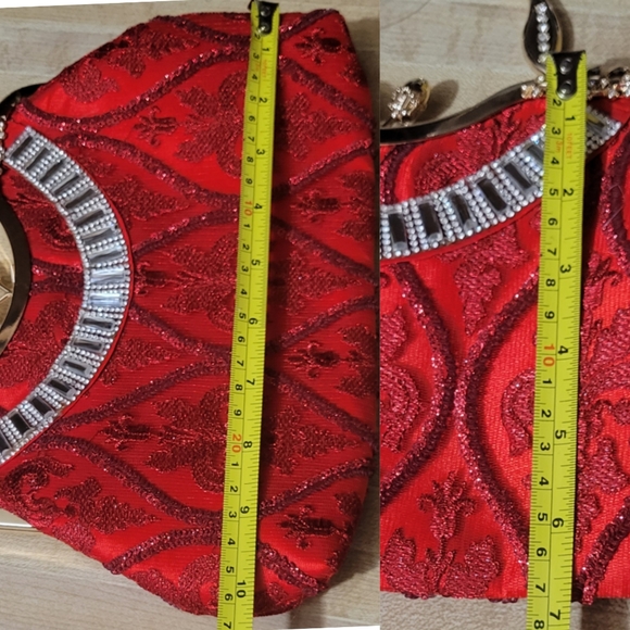 Damara Chian women's bag with embroidered mesh. - Picture 10 of 10